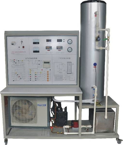 热工采暖空调类实验装置实训设备空气源与水源热泵热水装置