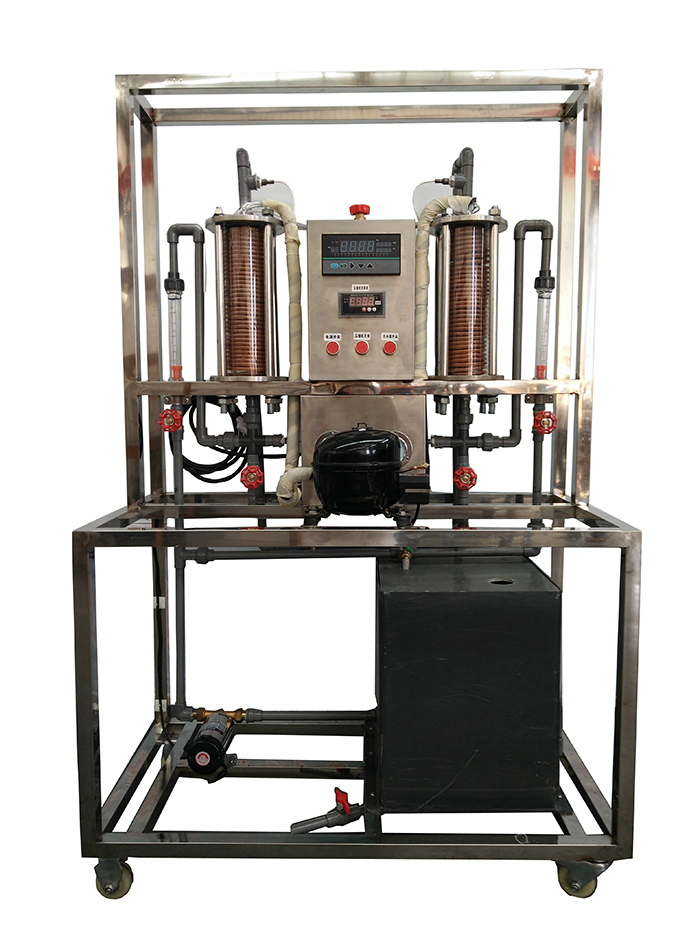 采暖通风和空调制冷实验装置实训设备冷热泵循环演示装置