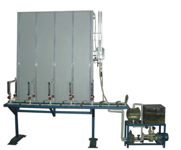 采暖通风和空调制冷实验装置热网水利工况实验台