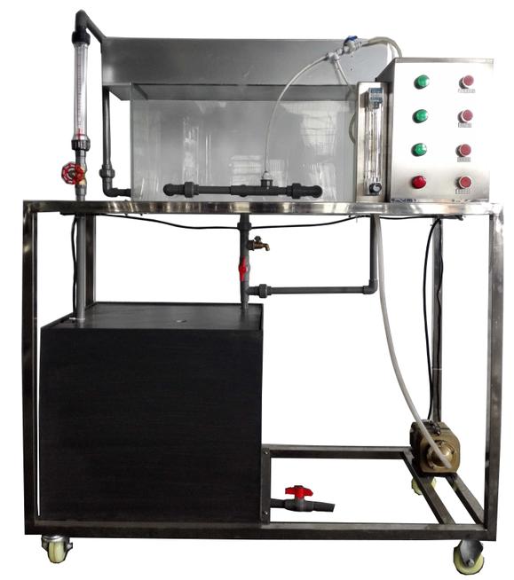 环境工程实验装置臭氧紫外光杀菌分点测定系统