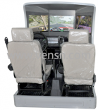 三屏汽车驾驶模拟器(全ABS外壳、双人座、3台22寸显示器)