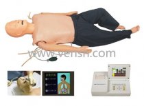 高级多功能急救训练模拟人(心肺复苏CPR与气管插管综合功能、嵌入式系统)