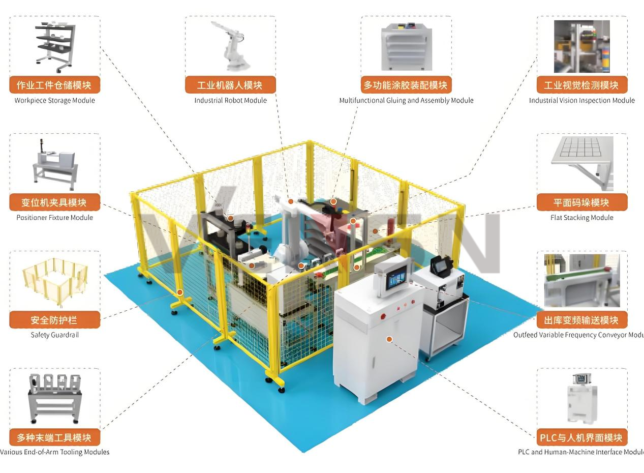 VSQ-F02型工业机器人应用工作站