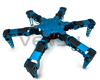 VSQ-F15型6足18自由度圆形仿生机器人实训装置